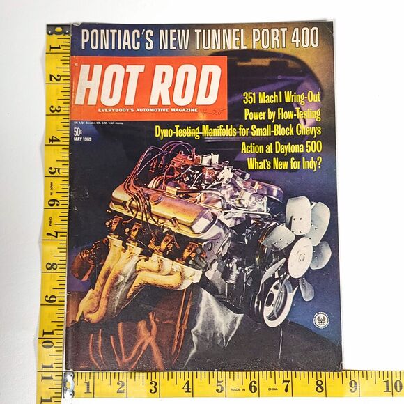 Vintage Lincoln Mercury Cyclone CJ Print Ad 1969 Hot Rod Garage Wall Art Decor - Picture 6 of 6